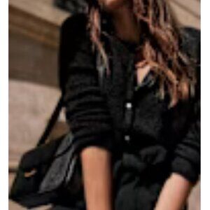 Sezane Gaspard Cardigan in Black szMD